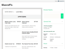 Tablet Screenshot of masraffs.com